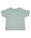 Rabbit Skins Infant 5.3 oz. Cotton Short-Sleeve T-Shirt (18MOS / DARK HEATHER)