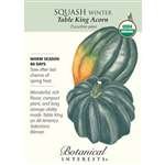 Botani Bunga - Squash Musim Dingin Tble Raja Acorn (Certified Organic)