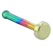 Grade 23 Titanium Rainbow FLAT Nose Bone