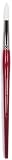 Connoisseur White Taklon All Media Brush, #2 Round