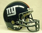 New York Giants (1961-1974 Lower Case NY Logo) Riddell Full Size Old Style Throwback Football Helmet