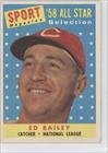1958 Topps #490 - Ed Bailey AS