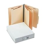 Economy 8-Section Classification Folders, Letter Size, Manila, 15 Per Box SJPS59750