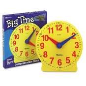 Learning Resources Big Time 12-Hour Demonstration Clock by Learning Resources