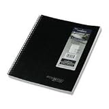 MeadWestvaco(R) Cambridge Limited(R) Limited Business Notebook, 8 1/2in. x 11in., 1 Subject, 80 Pages, No Ruling, Black