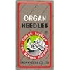Organ Sewing Machine Regular Point Needles with Flat Shank - 15x1 - Size 11 for Fine to Medium Fabrics