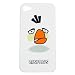 White Zany Birds Hard Cover Case for Apple Iphone 4- Angry Birds Series + Free Mirror Screen Protector with Microfiber Cloth