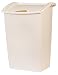Rubbermaid 280300-BISQU Dual-Action Wastebasket