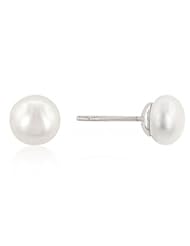 Sterling Silver Pearl Earrings