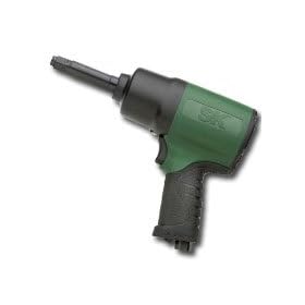 SK Hand Tool 92135-2 Pro-Gun Magnesium Composite Air Impact Wrench - 1/2" Drive with 2" Extended Anvil