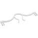 Bel-Art Scienceware 169510004Round Bottom Flask, with Carrier Replacement Clip (Pack of 4)
