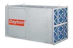 Dayton 2HNR9 Industrial Air Cleaner, 3000/2500/2000CFM