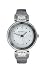 BCBGirls Women's Crystal Accented Silver Streak Collection Watch #GL2007