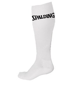 Spalding Basketball Socken lang 4er Pack weiss Gr. 39-46