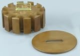 300 Pcs Chips & Cards Revolving Walnut Racks (Rack Only) -