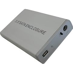 USB 2.0 ALU GEH�USE F�R 3,5" SATA FESTPLATTEN 3,5 ZOLL SERIAL ATA