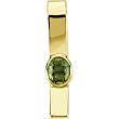 14K Yellow Gold Peridot Pendant/Slide