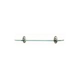 Alno A8050-24-AE Classic Traditional Glass Bathroom Shelf
