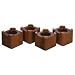 Wood Bed Lifters (Mahogany) (4.5