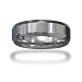 Tungsten Carbide 7mm Men's Wedding Band Ring with Faceted Edge