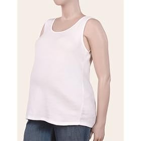 Motherhood Maternity: Plus Size Sleeveless Scoop Neck Maternity Tank Top