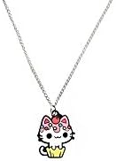 Vanilla Cupcake Kitty Necklace by Sugar Bunny Shop