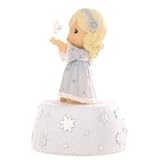 Image of PRECIOUS MOMENTS Girl w Star MUSICAL FIGURINE music box