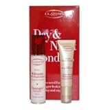 Day & Night Wonders Set Clarins 2 Pc Set AM Extra-Firming Tightening Lift Botanical Serum, For Women