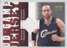 Zydrunas Ilgauskas Cleveland Cavaliers (Basketball Card) 2006-07 Upper Deck UD Game Jersey #ZI Amazon.com