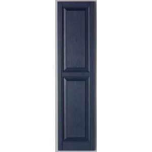 Richwood Dark Navy 15x59 Raised Panel Shutter Pair