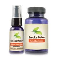 Smoke Deter - Stop Smoking System All-natural, homeopathic QUIT smoking Now! 2 Month Supply