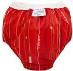Kushies Taffeta Potty Training Pants – XX Large – Threadline Stripes Red