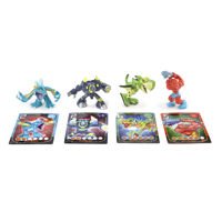 Number Busters 4-Pack (Ash the Ogre/ Wide Mouth/ Plasma Bot/ Squack Attack)