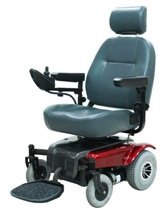 Medalist Power Wheelchair in Metallic Red - 20 Seat