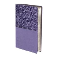 Niv Thinline Bible Compact Italian Duo-Tone Lavender
