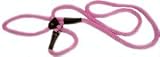 Pink British Slip Lead All in One Dog Collar and Leash