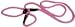 Pink British Slip Lead All in One Dog Collar and Leash