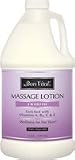 Bon Vital Swedish Massage Lotion, 1/2 Gallon Enriched with Jojoba Oil and Infused with Ilex, Which Is Known to Relieve Pain and Reduce Inflammation