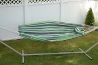 Bliss Hammocks Oversized Hampton Hammock w/ Pillow, Country Club Bliss Hammocks Oversized Hampton Hammock w/ Pillow, Country Club