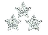 SUPERSHAPES SILVER SPARKLE 400/PK