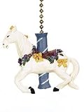 Carousel Horse Fan Pull Fanpull Childs Child's Decor Room