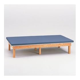 Upholstered mat platform 4'x7' CLINTON CLASSIC WOOD MAT PLATFORMS For Physical Therapy - Exercise Equipment - Fitness Item# 240-47