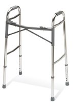 Guardian Red Dot Heavy Duty Walker, 400 Lb Weight Capacity