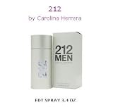New 212 EDT SPRAY 3.4 OZ FOR MEN 100% Genuine Brand Professional Makeup Result Freshly