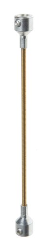 S.S. White Flexible Shaft, 12 O/A Length, 1/4 x 1/4 Steel End Couplings, 3/8 Bore Depth