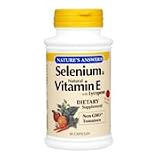 Selenium & Natural Vitamin E With Lycopene - 60 caps., (Nature s Answer)