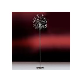 Eglo 86909A Figaro, Chrome, 12-Light Floor Light Fixture by Eglo