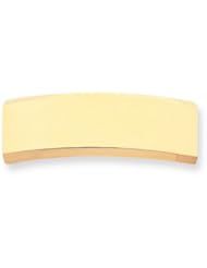 14K Gold 48 x 15.5 x 2mm ID Plate