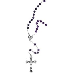 Sterling Silver Amethyst Rosary