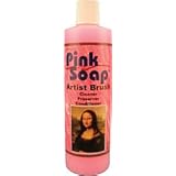 Pink Soap 12-Ounce Brush Cleaner and Conditioner